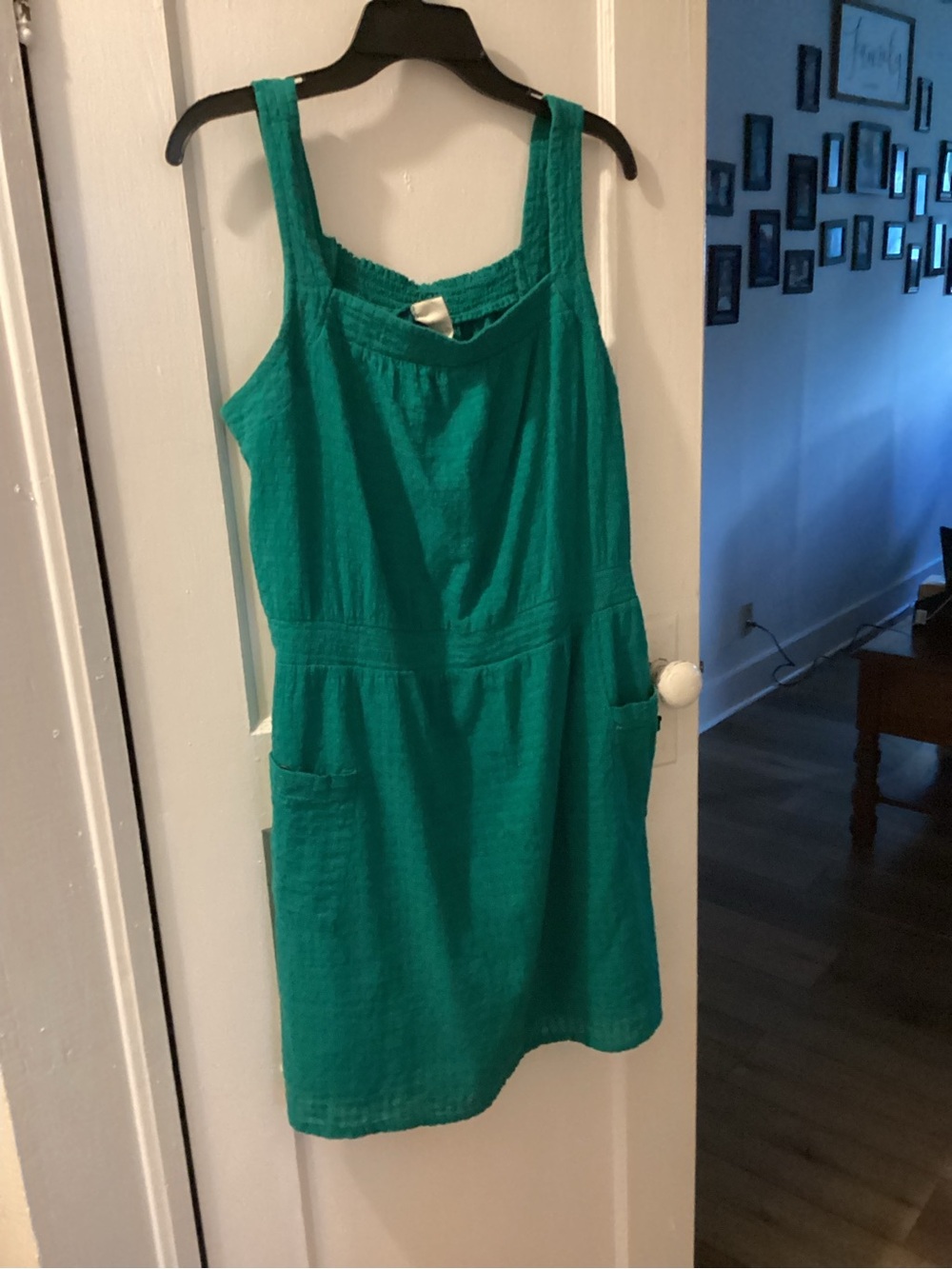 Universal Thread Teal Green Midi Dress with Pockets